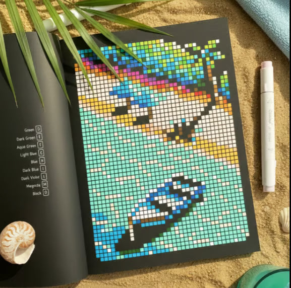 PACK DUO RELAXATION : 2 Livres "Mystères à Colorier" + Feutres Offerts ✨